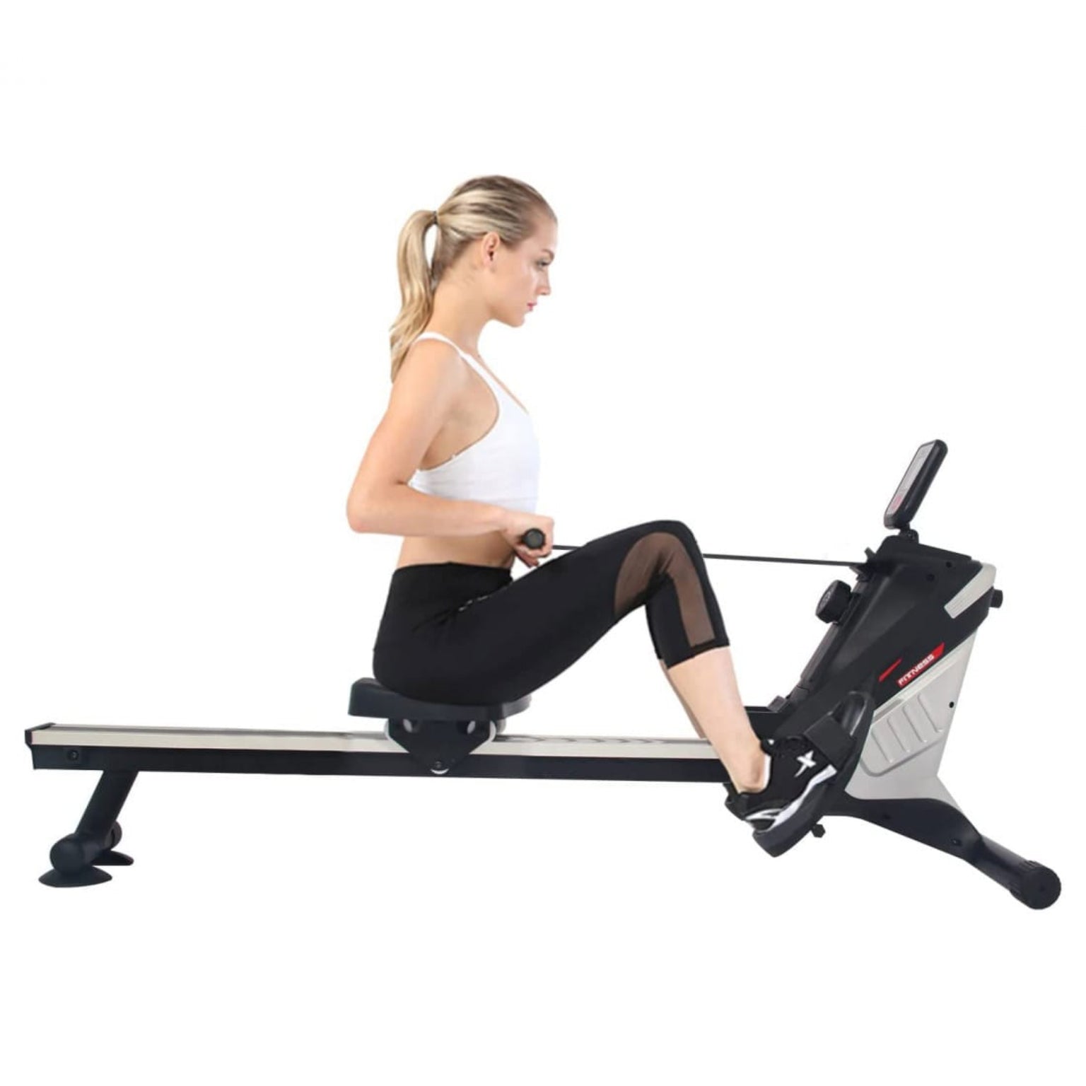 Magnetic Rowing Machine with Vertical Storage